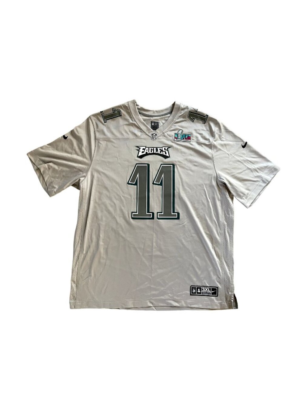 Nike Philadelphia Eagles AJ Brown Super Bowl LVII Jersey Mens 3XL